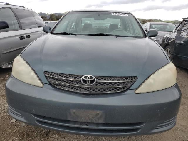 4T1BE32K34U374266 - 2004 TOYOTA CAMRY LE GREEN photo 5