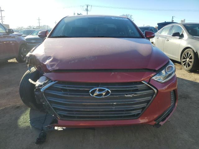 5NPD84LFXHH003617 - 2017 HYUNDAI ELANTRA SE RED photo 5