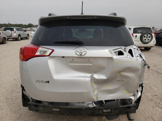 2T3WFREV3EW119648 - 2014 TOYOTA RAV4 XLE SILVER photo 6