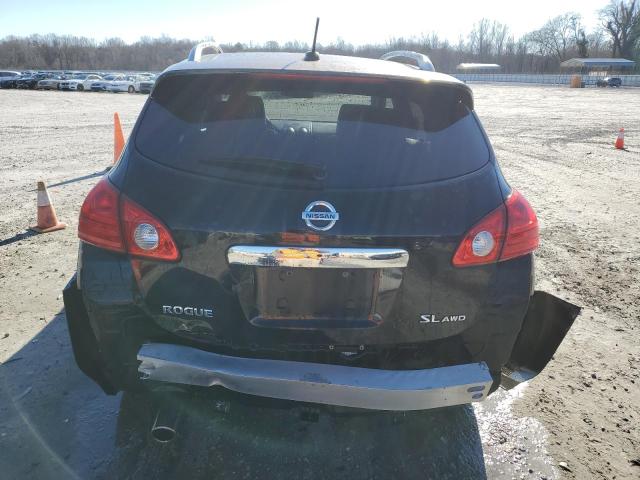 JN8AS5MVXBW689616 - 2011 NISSAN ROGUE S BLACK photo 6