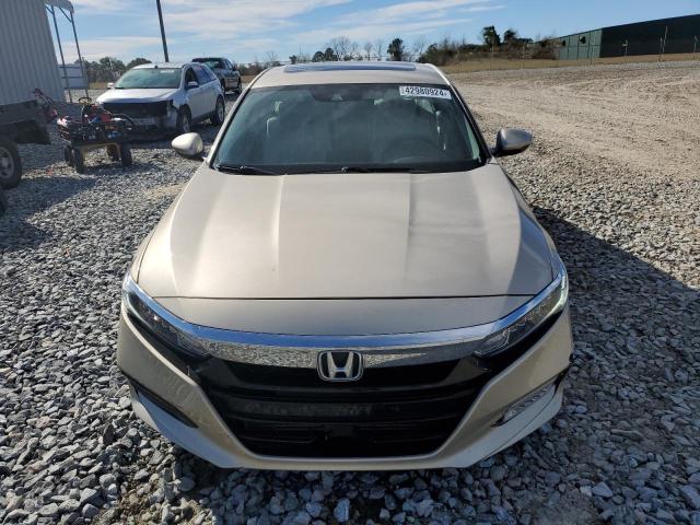 1HGCV1F51JA152907 - 2018 HONDA ACCORD EXL GOLD photo 5