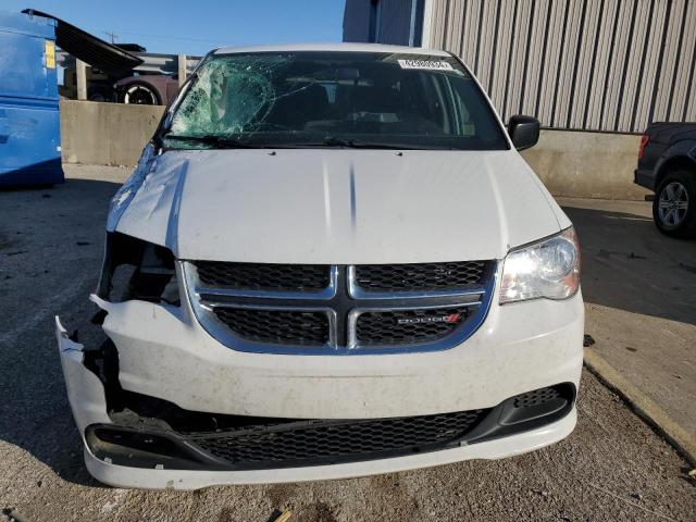 2C4RDGBG7JR225389 - 2018 DODGE GRAND CARA SE WHITE photo 5