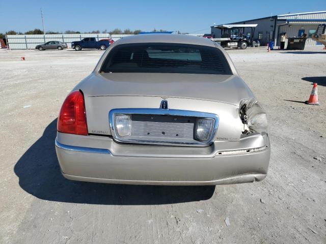 2LNHM82V89X630471 - 2009 LINCOLN TOWN CAR SIGNATURE LIMITED BEIGE photo 6