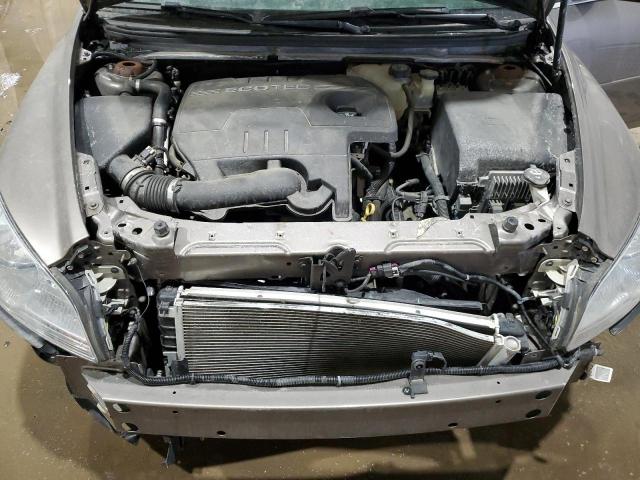 1G1ZC5EB2AF137051 - 2010 CHEVROLET MALIBU 1LT Сұр фото 11