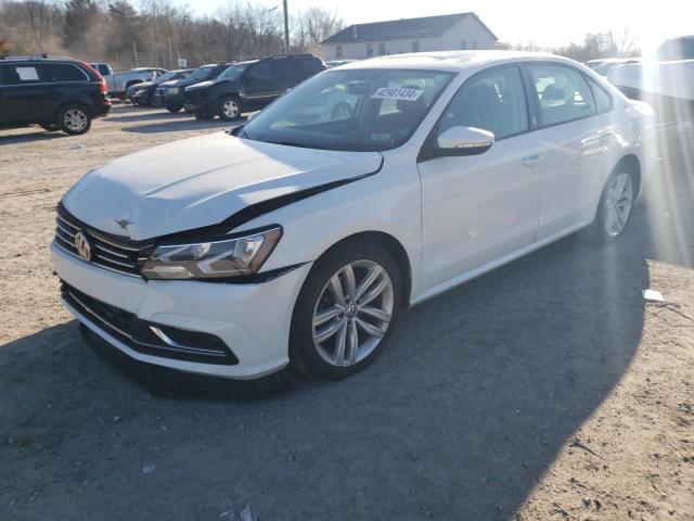 1VWLA7A30KC001854 - 2019 VOLKSWAGEN PASSAT WOLFSBURG WHITE photo 1