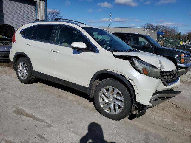 5J6RM4H53FL035121 - 2015 HONDA CR-V EX WHITE photo 4