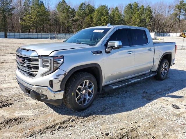 1GTUUDED5NZ558454 - 2022 GMC SIERRA K1500 SLT SILVER photo 1