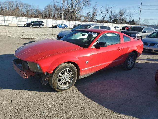 1ZVHT80N495144068 - 2009 FORD MUSTANG RED photo 1