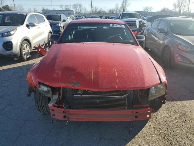 1ZVHT80N495144068 - 2009 FORD MUSTANG RED photo 5