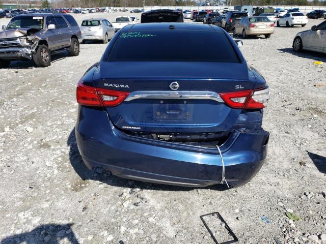 1N4AA6AP7GC448332 - 2016 NISSAN MAXIMA 3.5S BLUE photo 6