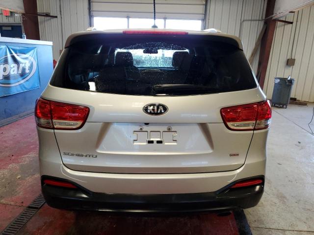 5XYPGDA34HG282983 - 2017 KIA SORENTO LX SILVER photo 6