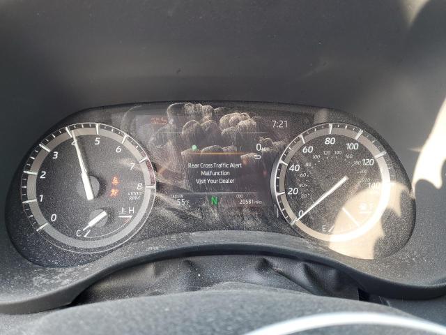 5TDGZRBH6MS070293 - 2021 TOYOTA HIGHLANDER XLE BURGUNDY photo 9