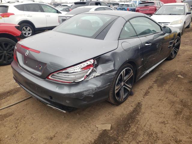 WDDJK6GA1HF044362 - 2017 MERCEDES-BENZ SL 450 GRAY photo 3