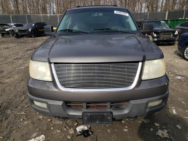 1FMFU16L64LB55996 - 2004 FORD EXPDTION XLT GRAY photo 5