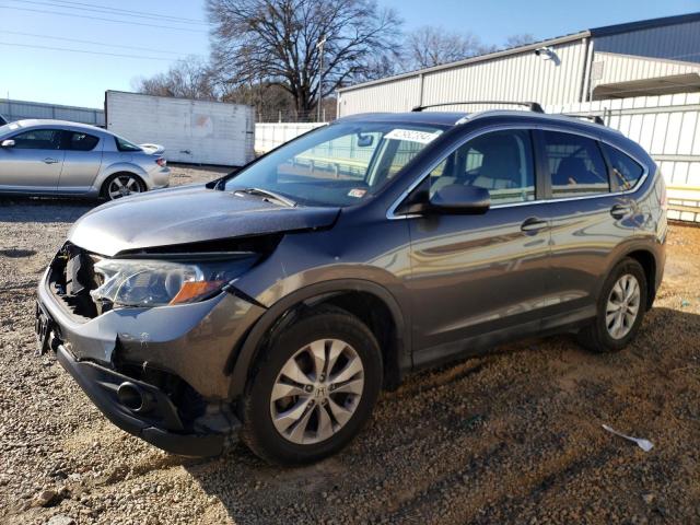 2HKRM3H52EH501916 - 2014 HONDA CR-V EX GRAY photo 1