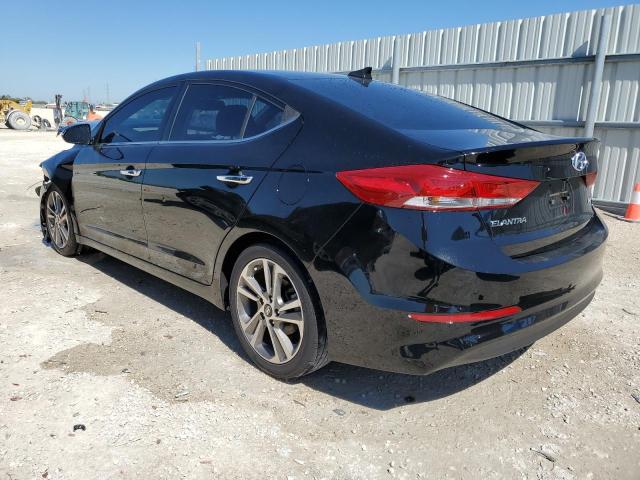 5NPD84LF3HH125025 - 2017 HYUNDAI ELANTRA SE BLACK photo 2