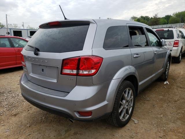 3C4PDDEG1HT696284 - 2017 DODGE JOURNEY GT GRAY photo 4