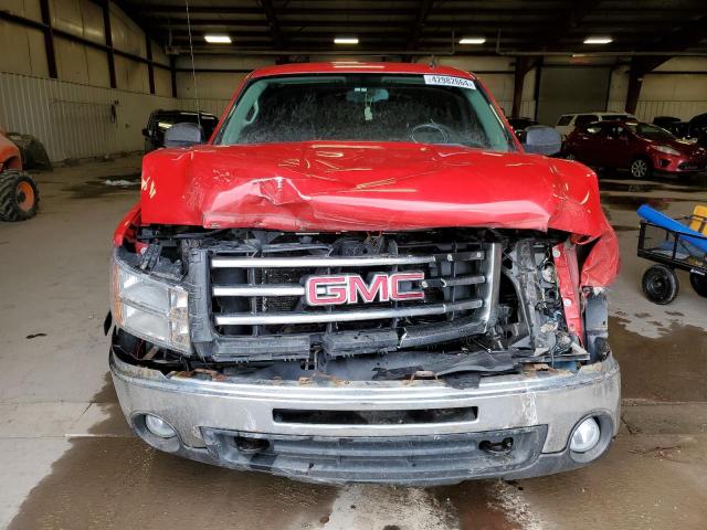 1GTR2VE79CZ211640 - 2012 GMC SIERRA K1500 SLE RED photo 5