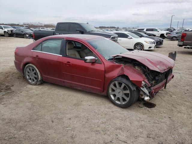 3LNHM26T07R609065 - 2007 LINCOLN MKZ RED photo 4