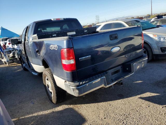 1FTPX14596KA81616 - 2006 FORD F150 BLUE photo 2