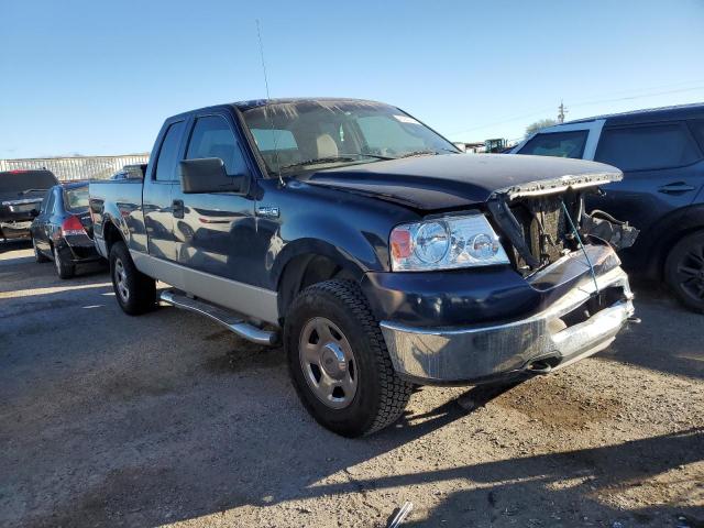 1FTPX14596KA81616 - 2006 FORD F150 BLUE photo 4