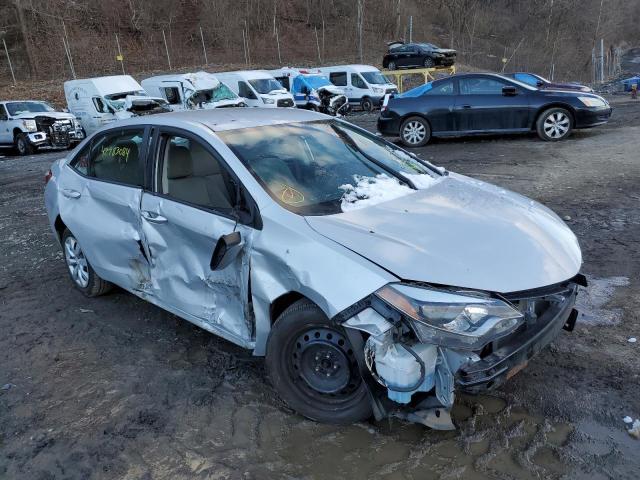 2T1BURHE6EC051789 - 2014 TOYOTA COROLLA L SILVER photo 4