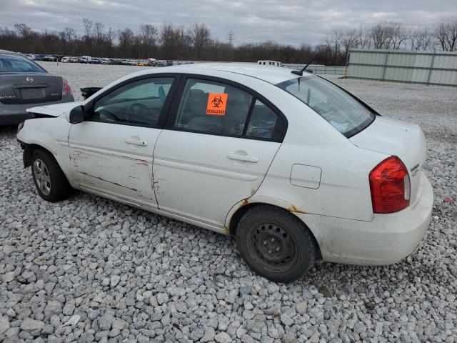 KMHCN4AC3AU493127 - 2010 HYUNDAI ACCENT GLS WHITE photo 2