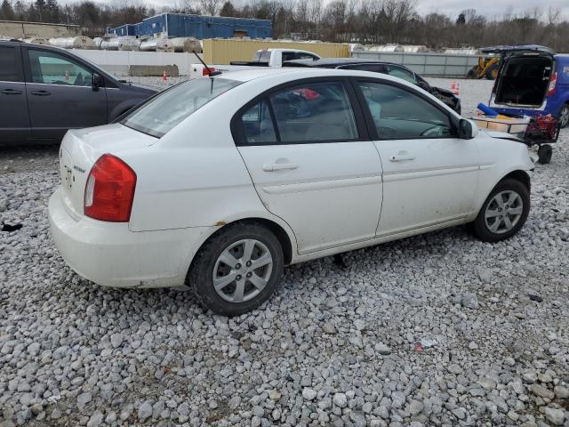 KMHCN4AC3AU493127 - 2010 HYUNDAI ACCENT GLS WHITE photo 3