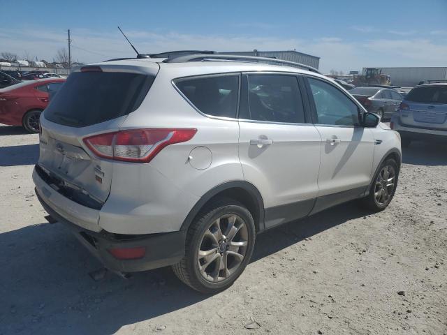 1FMCU0H98DUD85158 - 2013 FORD ESCAPE SEL WHITE photo 3