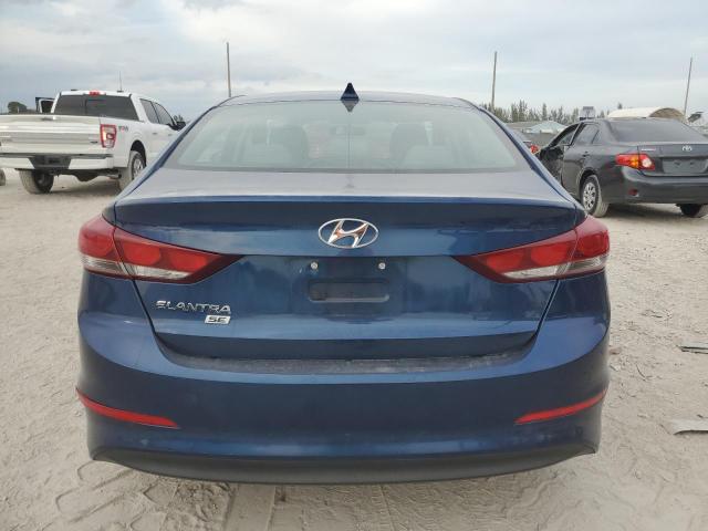 5NPD74LF8HH197132 - 2017 HYUNDAI ELANTRA SE BLUE photo 6