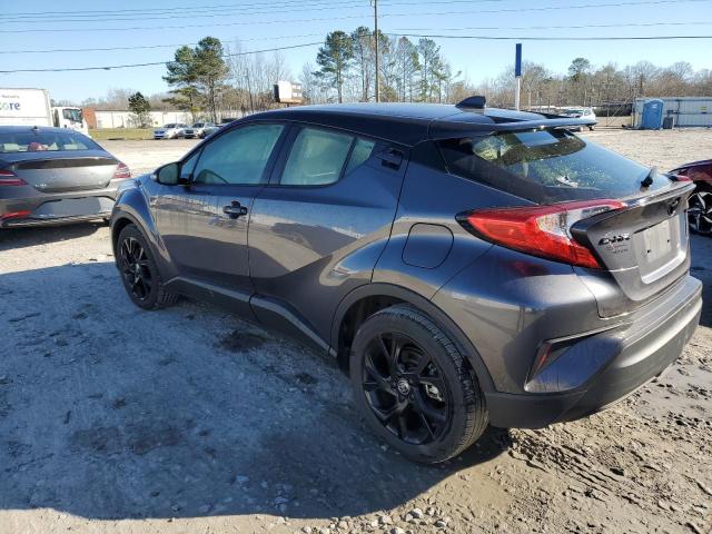 JTNKHMBX7N1133239 - 2022 TOYOTA C-HR XLE GRAY photo 2