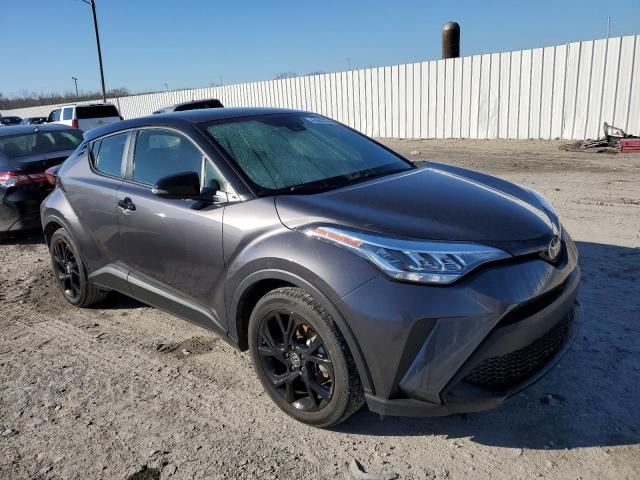 JTNKHMBX7N1133239 - 2022 TOYOTA C-HR XLE GRAY photo 4