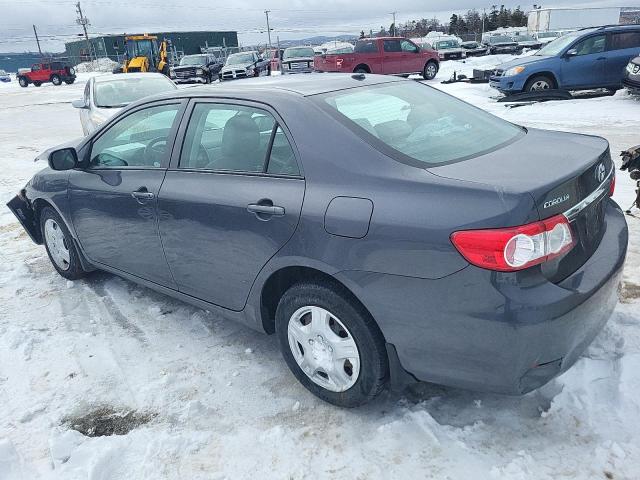 2T1BU4EE1DC052922 - 2013 TOYOTA COROLLA BASE CHARCOAL photo 2