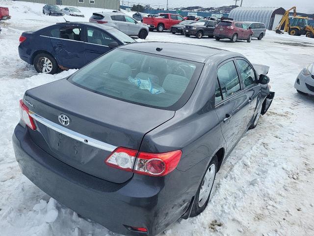 2T1BU4EE1DC052922 - 2013 TOYOTA COROLLA BASE CHARCOAL photo 3