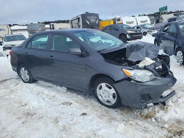 2T1BU4EE1DC052922 - 2013 TOYOTA COROLLA BASE CHARCOAL photo 4