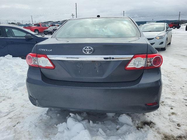 2T1BU4EE1DC052922 - 2013 TOYOTA COROLLA BASE CHARCOAL photo 6