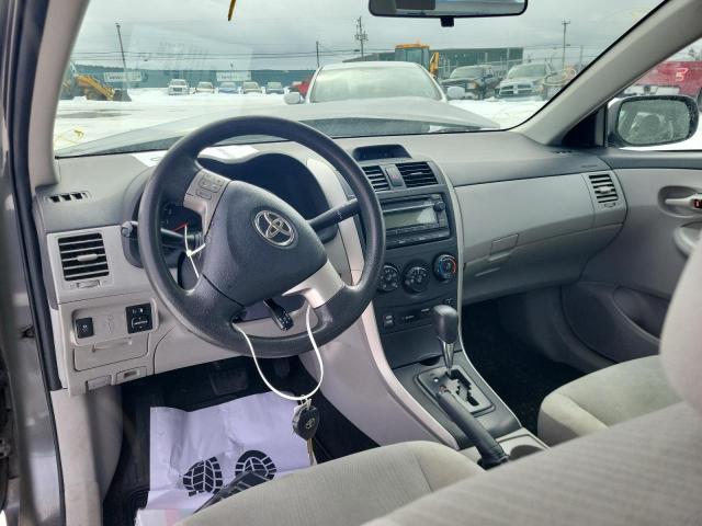 2T1BU4EE1DC052922 - 2013 TOYOTA COROLLA BASE CHARCOAL photo 8