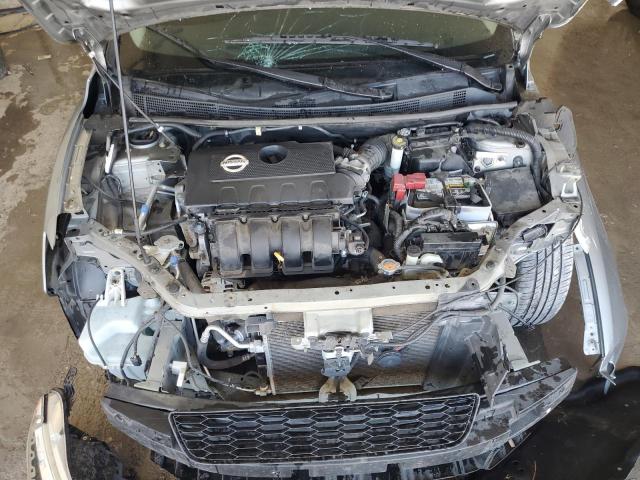 3N1AB7AP7EY296539 - 2014 NISSAN SENTRA S SILVER photo 11