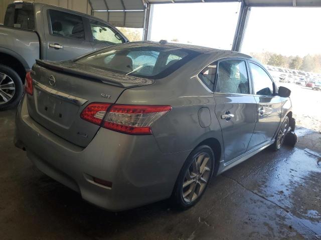 3N1AB7AP7EY296539 - 2014 NISSAN SENTRA S SILVER photo 3