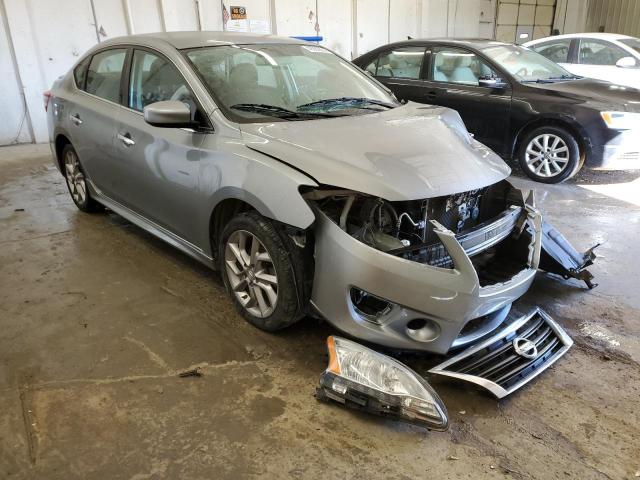 3N1AB7AP7EY296539 - 2014 NISSAN SENTRA S SILVER photo 4