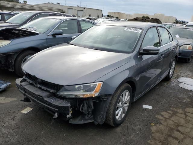 3VWD17AJ3EM355857 - 2014 VOLKSWAGEN JETTA SE GRAY photo 1