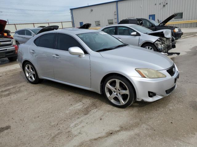 JTHBK262072030510 - 2007 LEXUS IS 250 SILVER photo 4