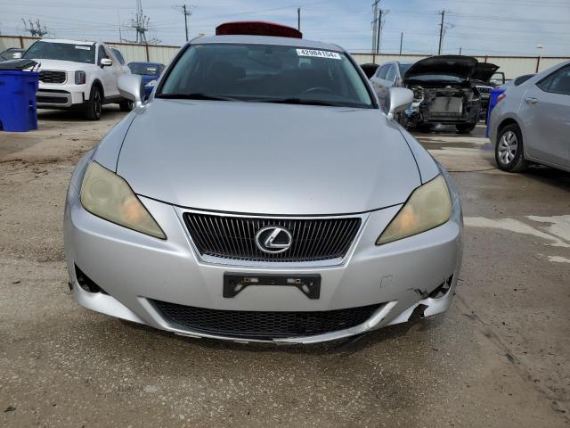 JTHBK262072030510 - 2007 LEXUS IS 250 SILVER photo 5