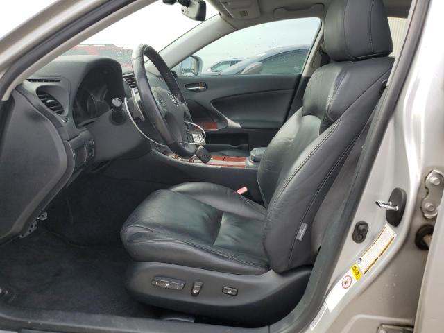 JTHBK262072030510 - 2007 LEXUS IS 250 SILVER photo 7