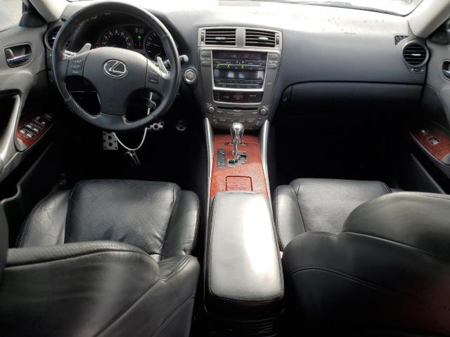 JTHBK262072030510 - 2007 LEXUS IS 250 SILVER photo 8