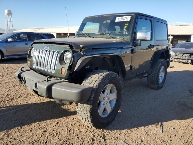 1J4AA2D10BL639605 - 2011 JEEP WRANGLER SPORT GREEN photo 1