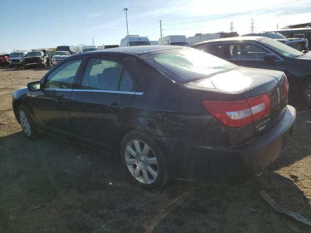 3LNHM26T67R654169 - 2007 LINCOLN MKZ BLACK photo 2