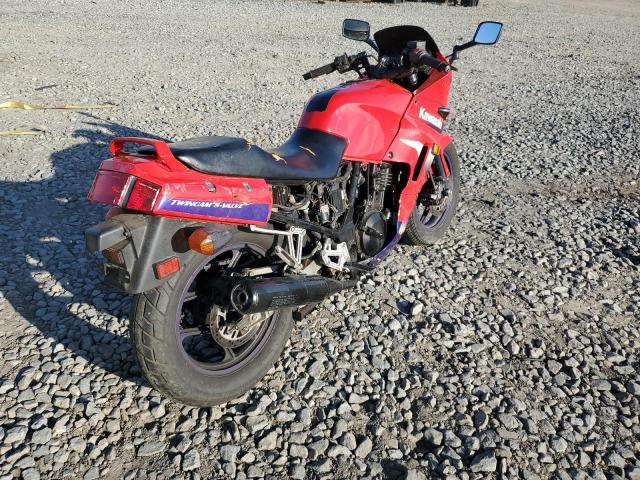 JKAEXMF14YA069962 - 2000 KAWASAKI EX250 F RED photo 4