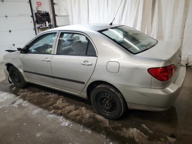 JTDBR32E032003661 - 2003 TOYOTA COROLLA CE SILVER photo 2