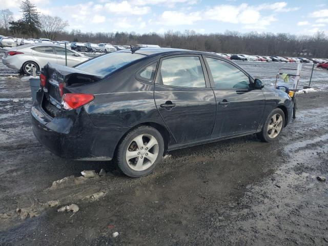 KMHDU4AD9AU826589 - 2010 HYUNDAI ELANTRA BLUE BLACK photo 3